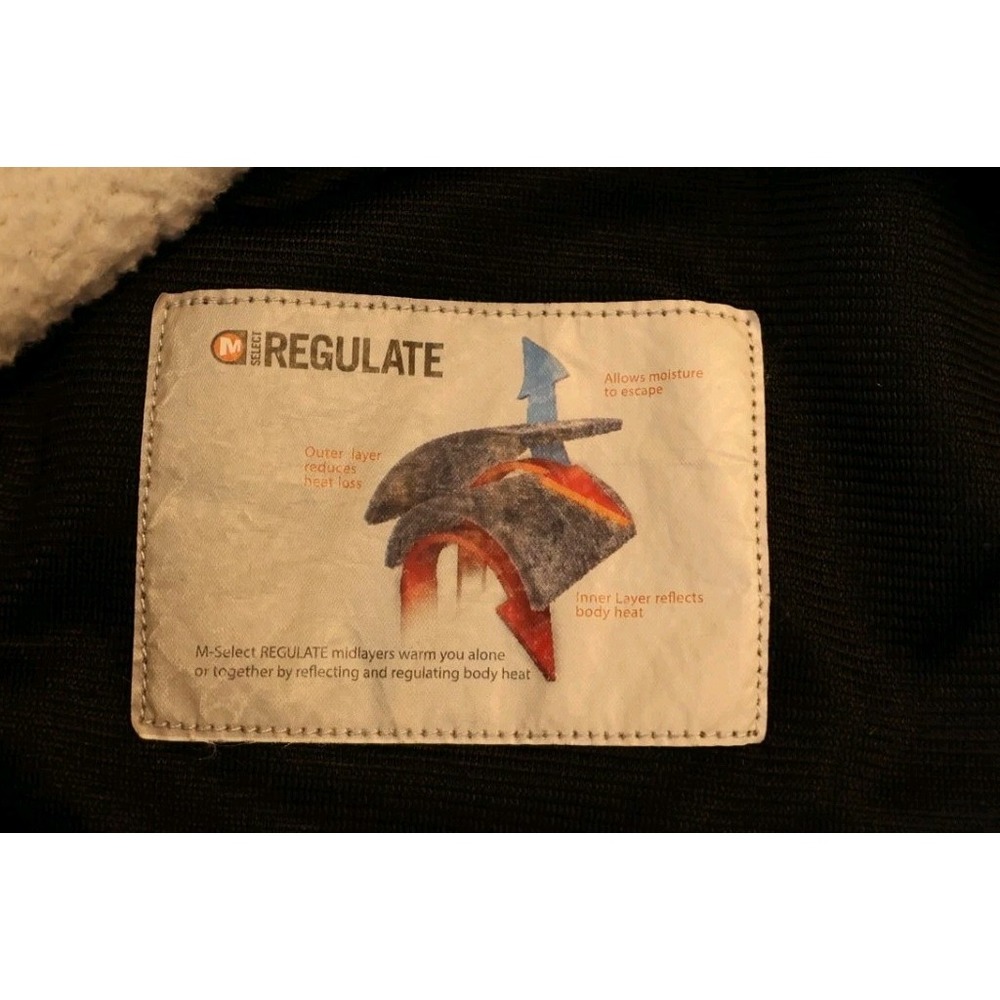 Merrell Select Regulate Women's Hooded Full-Zip Jacket Size M Sherpa Lined Heath - Picture 7 of 8
